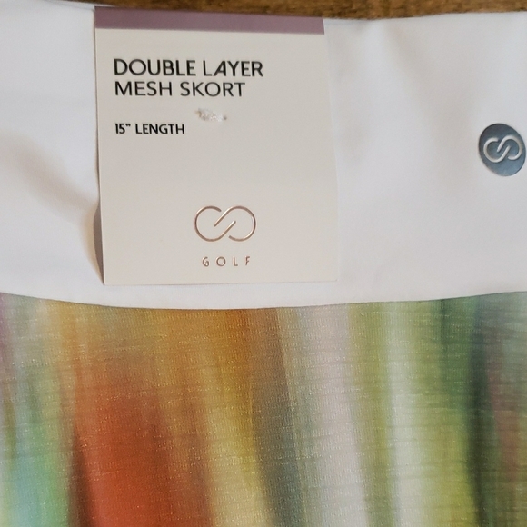 CALIA Multicolor Women's 15" Golf Skort - Picture 3 of 6